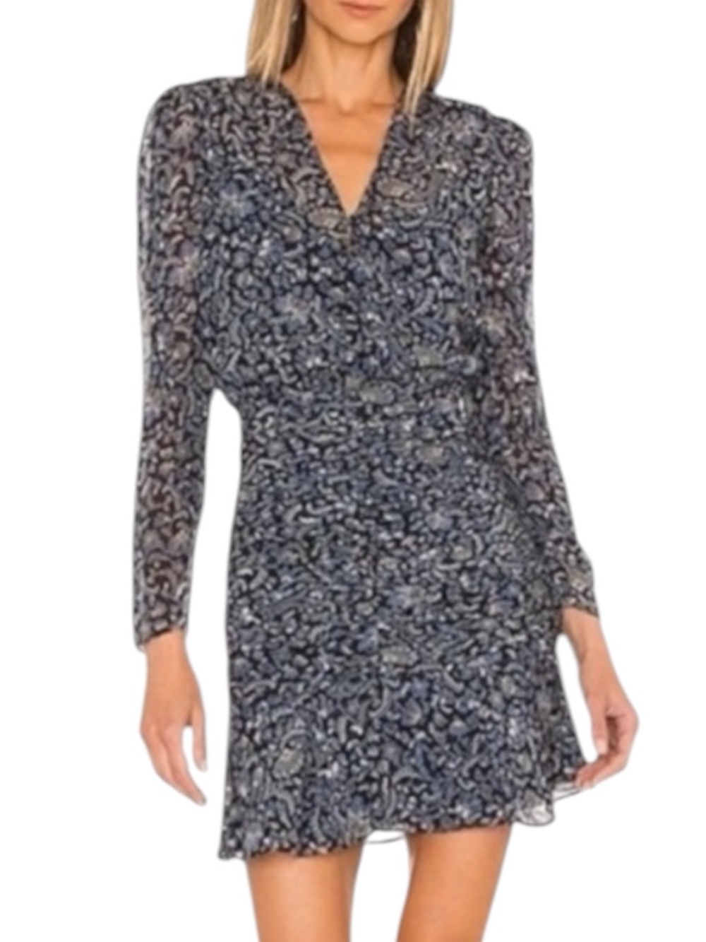 VERONICA BEARD Rosalia Silk Floral Dress in Black Multi Size 2 — IRRESISTIBLE!!!